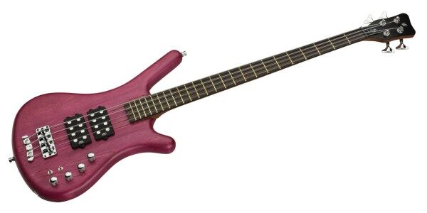 Warwick Teambuilt Pro Series Corvette $$, 4-String - French Violet Transparent Satin