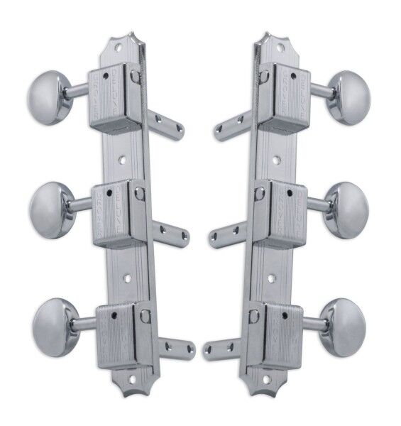 Grover 138 Series - Vintage Deluxe Machine Heads - Guitar Machine Heads, 3 + 3
