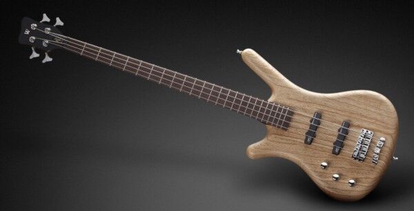 Warwick Teambuilt Pro Series Corvette Ash, 4-String - Natural Transparent Satin