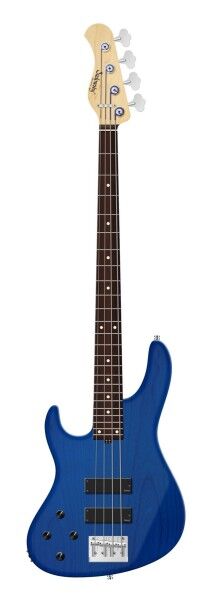 Sadowsky MetroLine 24-Fret Modern Bass, Red Alder Body, Morado Fingerboard, 4-String, Lefthand - Ocean Blue Transparent Satin