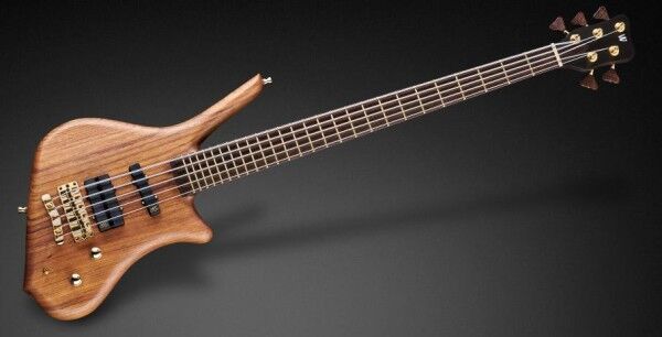 Warwick Custom Shop Dolphin, 5-String - Natural Oil Finish - 18-3983