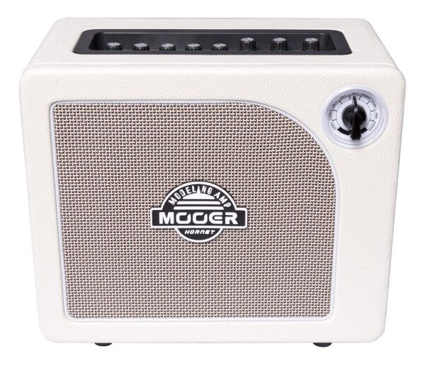 Mooer Hornet White 15W - 15 Watt Modeling Guitar Amplifier - White