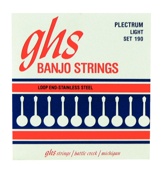 GHS Stainless Steel Banjo String Sets