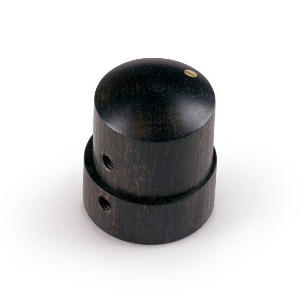 Framus & Warwick Parts - Stacked Wooden Dome Knob - Ebony