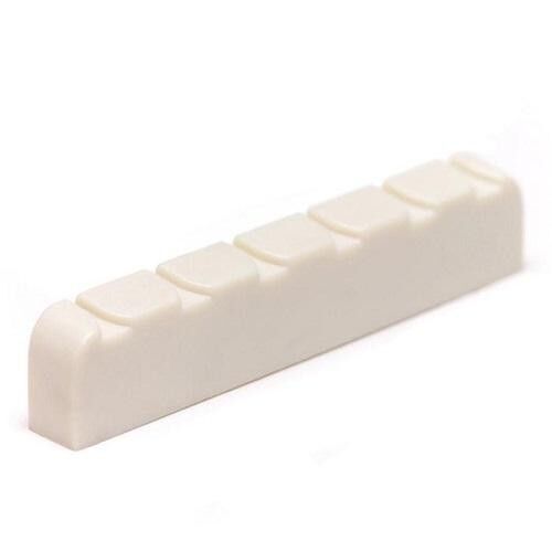 TUSQ LQ-6200-10 - Classical Guitar Nut, Flat, Slotted - Luthier's Pack, 10 pcs.