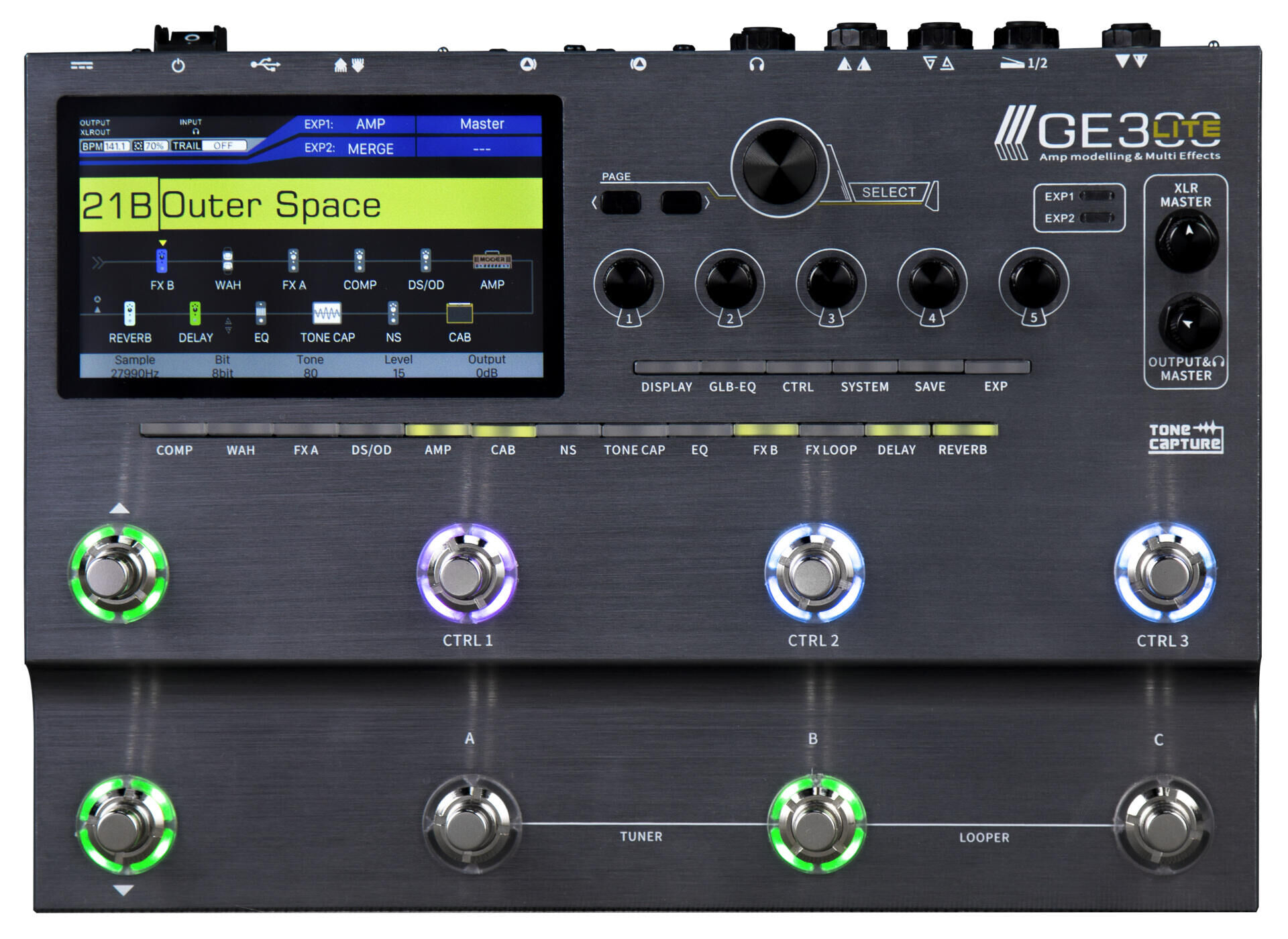 Mooer GE300 LITE - Amp Modeling & Multi Effects