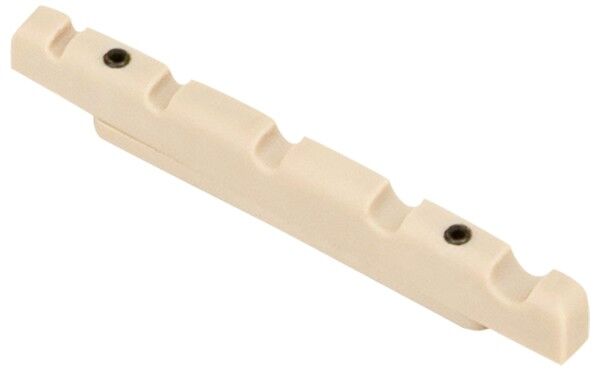 Sadowsky Parts Just-A-Nut III, 5-String, 47.5 mm (1.875") - White Tedur