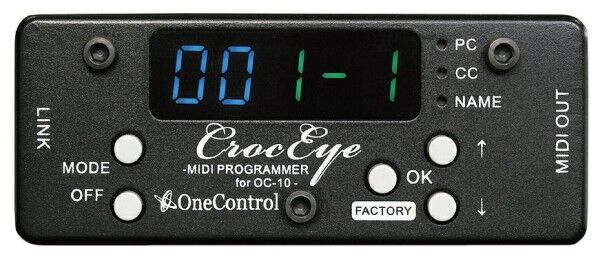 One Control Croc Eye - MIDI Programmer for Crocodile Tail Loop