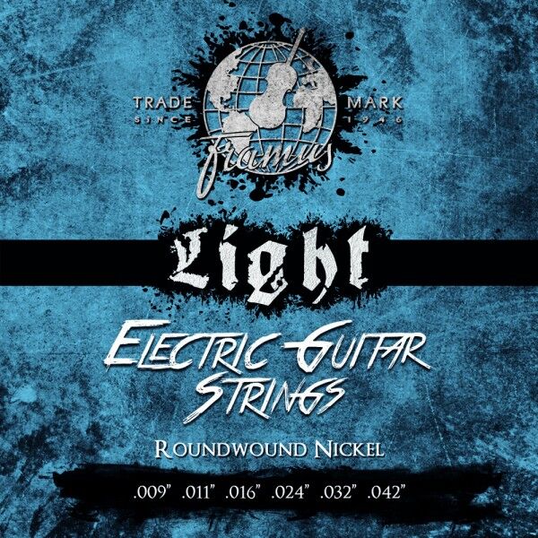 Framus Blue Label Electric Guitar String Sets, Nickel-Plated Steel - 6-String