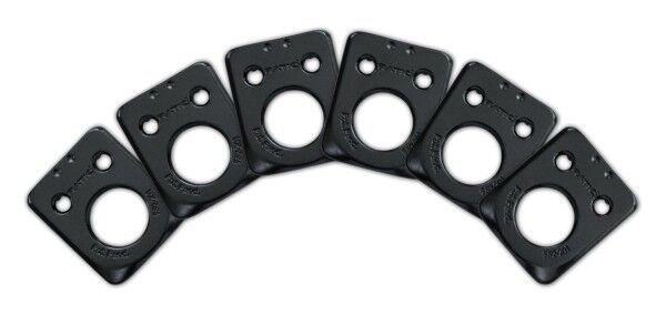 Graph Tech PRT-952-201 - Ratio InvisoMatch Mounting Plates, F-Style 2-Pin Hole (6 pcs.)