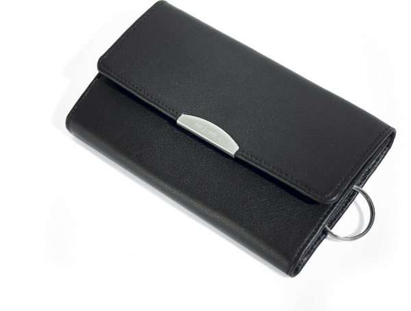 Warwick Traveling Wear - Genuine Leather Key Case and Wallet - Black