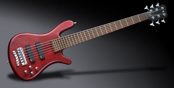 Warwick Teambuilt Pro Series Streamer LX, 6-String - Burgundy Red Transparent Satin