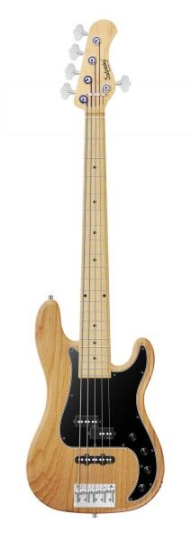 Sadowsky MetroLine 21-Fret Hybrid P/J Bass, Solidbody, Swamp Ash Body, 5-String