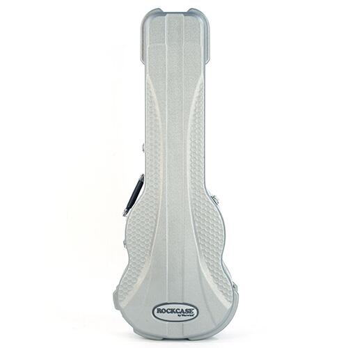 RockCase - Premium Line - Electric Guitar ABS Case (SG-Style), Curved - Silver