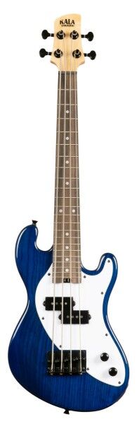 U-Bass Solid Body 4-String, Sapphier Blue, Fretted, with Bag