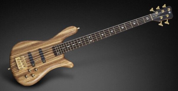 Warwick Custom Shop Streamer Stage II, 5-String - Natural Oil Finish - 17-3571