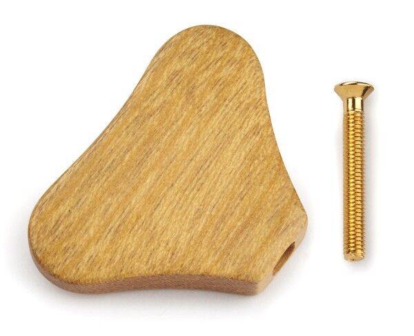 Warwick Parts - Wooden Peg for Warwick Machine Heads - Yellow Heart (with Screw)