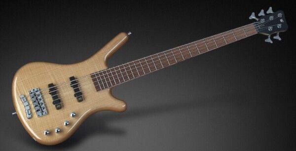 Warwick RockBass Corvette Premiuim, 5-String - Natural Transparent High Polish