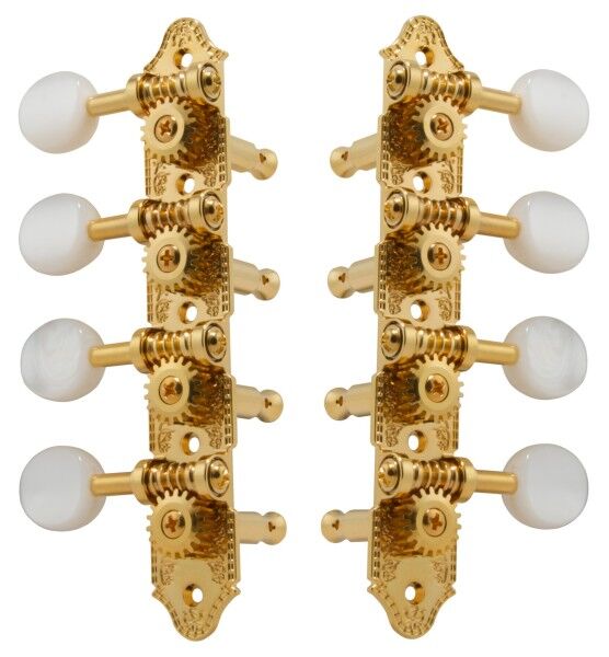 Grover 409 Professional Mandolin Standard "A"-Style Machine Heads - Standard, 4 + 4