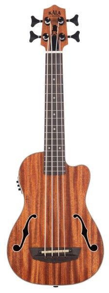 U-Bass Journeyman, Fretted - Natural, with Bag