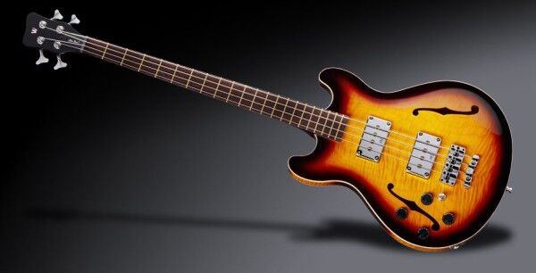 Warwick Teambuilt Pro Series Star Bass, 4-String - Vintage Sunburst Transparent High Polish