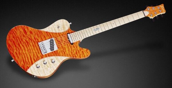 Framus Custom Shop Stevie Salas "Idolmaker" Signature - G-Orange / Bleached Natural Transparent High Polish - 16-3328