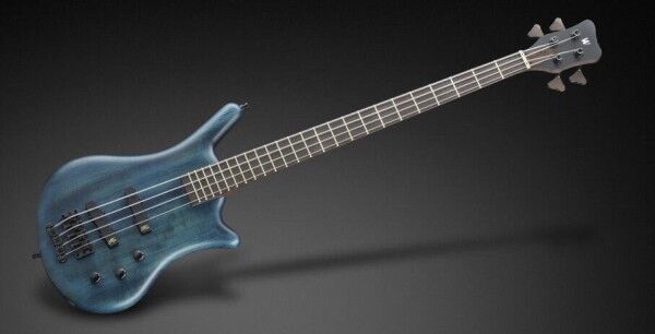Warwick Masterbuilt Thumb BO, 4-String - Ocean Blue Transparent Satin