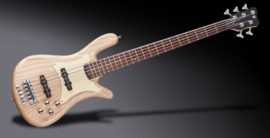 Warwick Teambuilt Pro Series Streamer CV, 5-String - Natural 