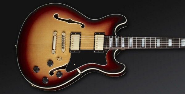 Framus Masterbuilt Mayfield Custom, Flamed Maple - Vintage Sunburst Transparent High Polish