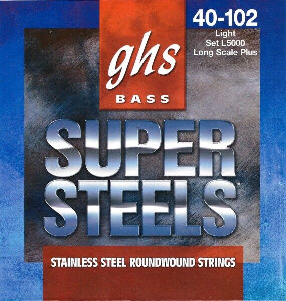 GHS Super Steels Bass String Sets