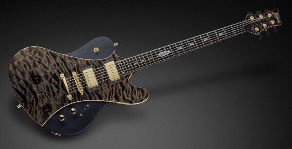 Framus Custom Shop Idolmaker Stevie Salas Signature - Nirvana Black Transparent High Polish - 18-3801