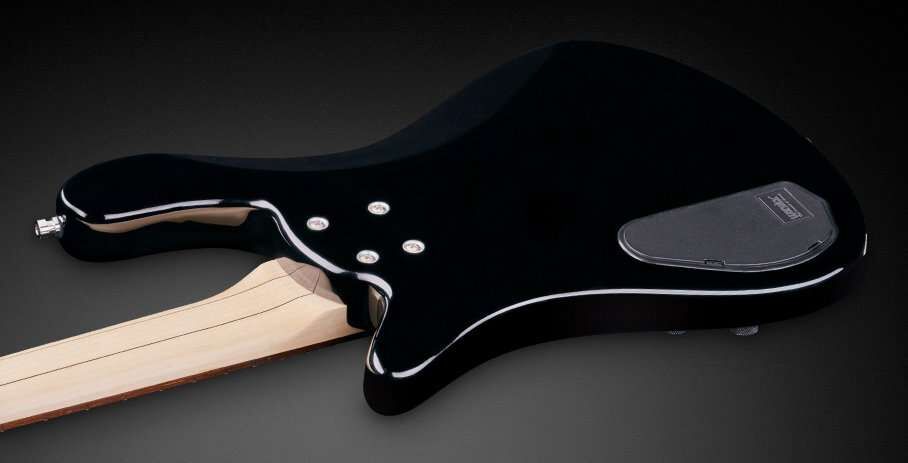 Warwick RockBass Streamer LX, 4-String - Solid Black High Polish