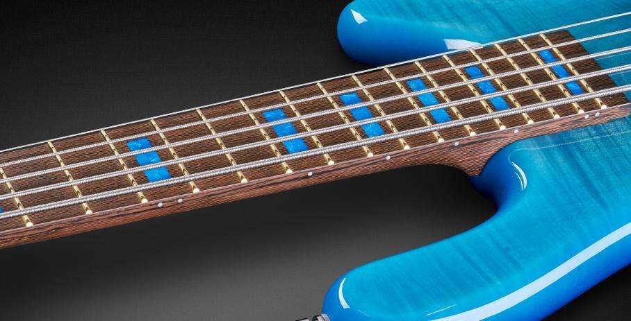 Warwick Custom Shop Streamer Jazzman, 5-String - Bleached Warwick Custom Shop Streamer Jazzman, 5-String - Bleached
