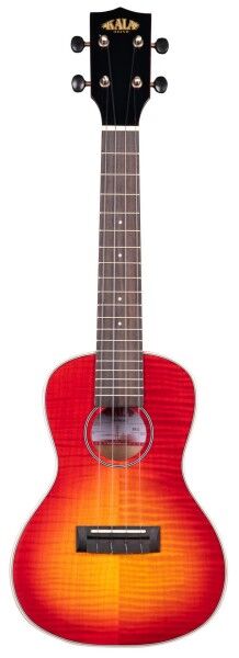 KALA KA-FMCB-C - Gloss Flame Maple Cherry Burst Concert Ukulele