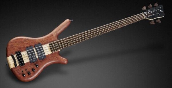 Warwick Masterbuilt Corvette $$ NT Bubinga, 5-String - Natural Oil Finish