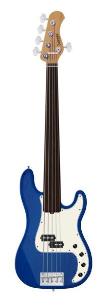 Sadowsky MasterBuilt 20-Fret Ultra Vintage P Bass, Red Alder Body, 5-String, Fretless