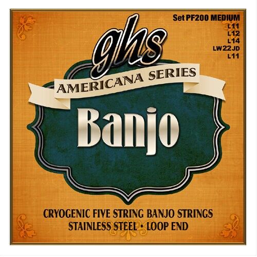 GHS Americana Banjo String Sets