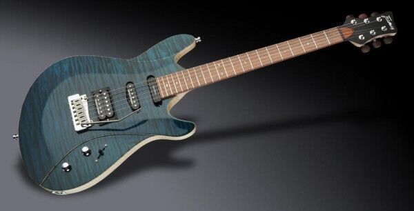 Framus Custom Shop Diablo II Supreme X - 6-String - Deep Cerulean Transparent High Polish - 21-4198