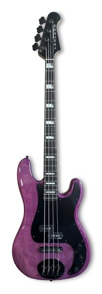 Lakland Skyline 44-64 Custom GZ Bass, 4-String - Translucent Purple Gloss - B-Stock
