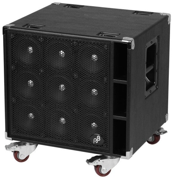 Phil Jones Bass C9 - Compact 9 Bass Cabinet, 9x5", 900 Watt - Black