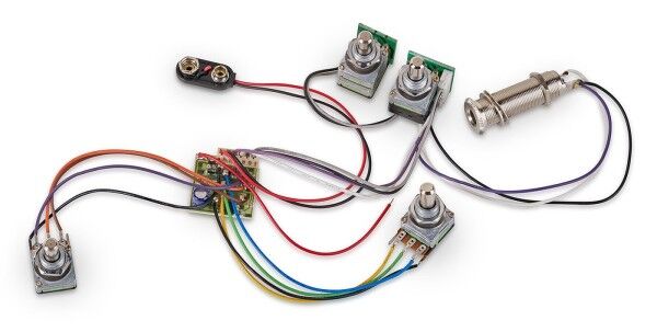 MEC Active BEC 2 Electronics for active Pickups