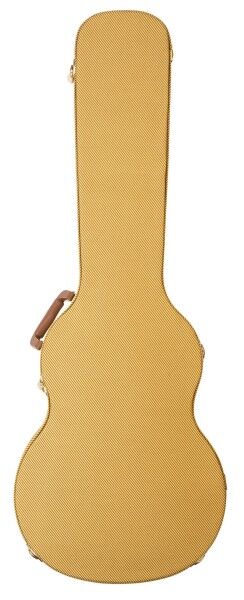 RockCase - Standard Line - Electric Guitar Hardshell Case (LP-Style), Arched Lid, Curved - Vintage Tweed