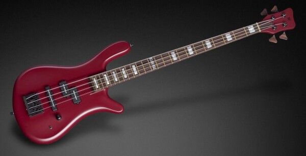 Warwick Custom Shop Streamer Stage I, 4-String - Solid Burgundy Red Satin - 17-3683
