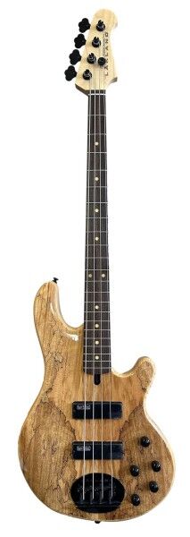 Lakland Skyline 44-01 Deluxe Bass, 4-String - Spalted Maple Top, Natural Gloss