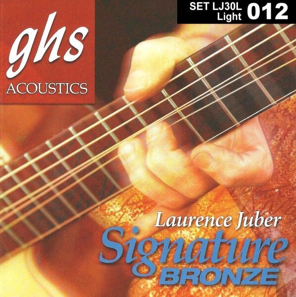 GHS Laurence Juber Signature Bronze Acoustic Guitar String Sets