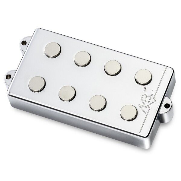 MEC Passive MM-Style Bass Pickups, Metal Cover, 4-String