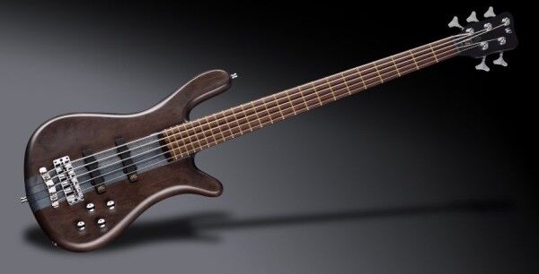 Warwick Teambuilt Pro Series Streamer Stage I, 5-String - Nirvana Black Transparent Satin