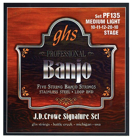 GHS J.D.Crowe Signature Banjo String Sets