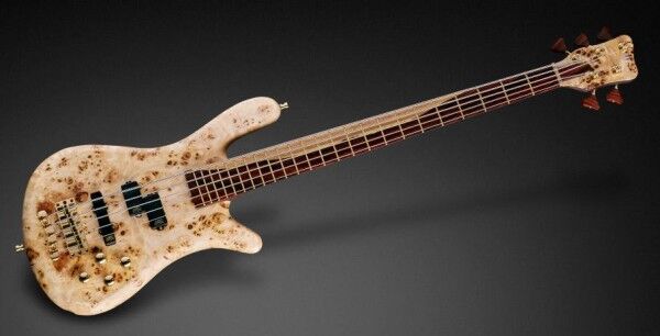 Warwick Custom Shop Streamer LX, 5-String - Natural Oil Finish - 18-3825
