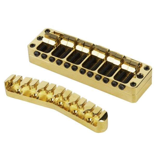 Warwick 2-Piece 3D Bridges & Tailpieces, 12-String, Brass